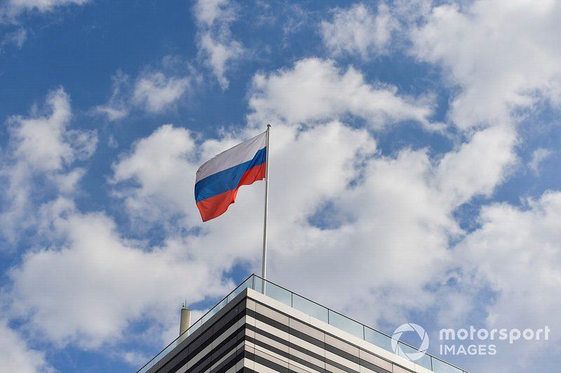 The Russian flag