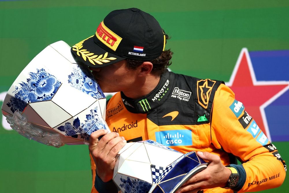 Norris downplayed the importance of his victory at the Dutch GP