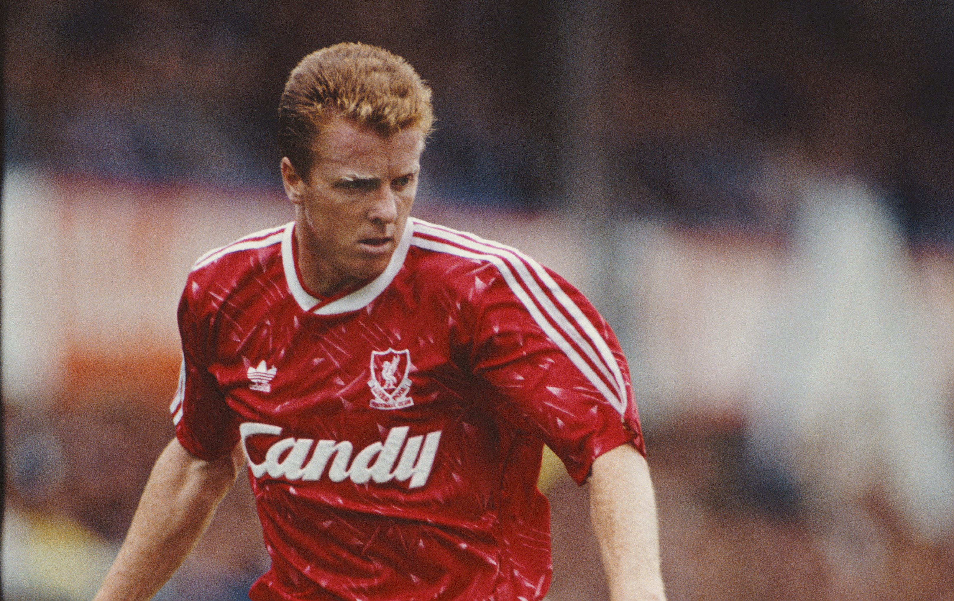 Steve Nicol on the pitch