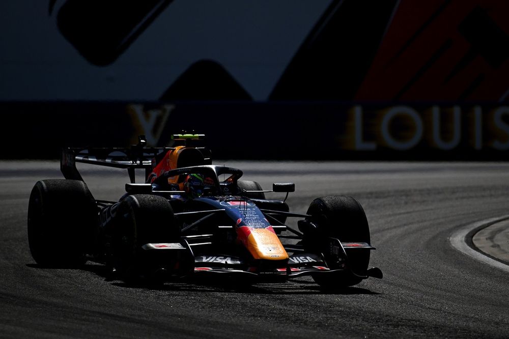 Red Bull Racing driver Isack Hadjar
