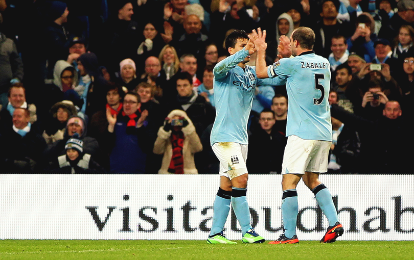 Aguero and Zabaleta