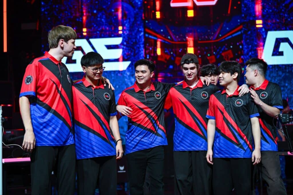 Photo of GLOBAL Esports at 2026 VCT Pacific Stage 2, where they completed a historic reverse-sweep comeback against Nongshim RedForce to lift the trophy and solidify their spot at Champions Shanghai.