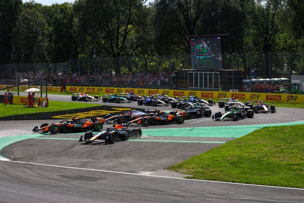 Monza 2025 race start