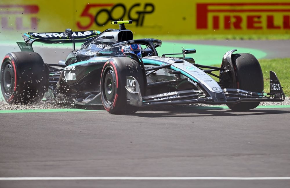 Kimi Antonelli endured a challenging maiden campaign with Mercedes in 2025