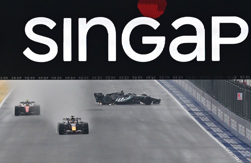 Lewis Hamilton, Ferrari, Max Verstappen, Red Bull Racing, George Russell, Mercedes