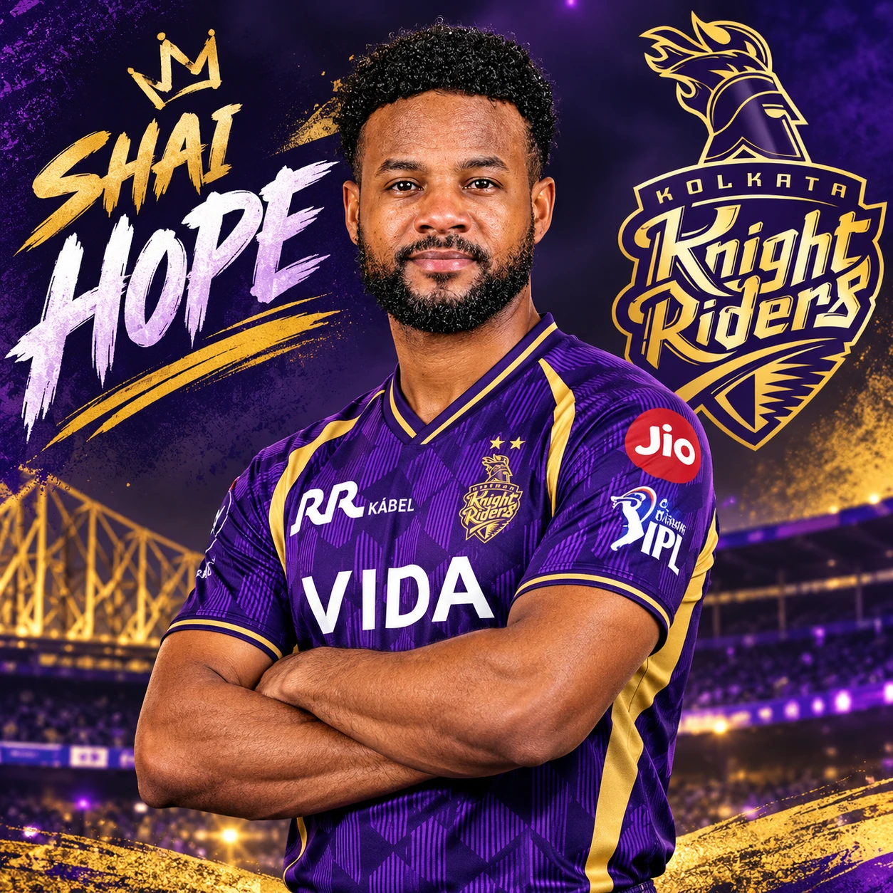 Shai Hope - Kolkata Knight Riders
