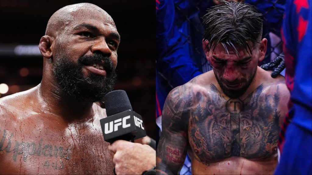 Jon Jones and Ilia Topuria